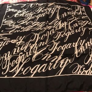 Original Vintage Anne Fogarty silk scarf